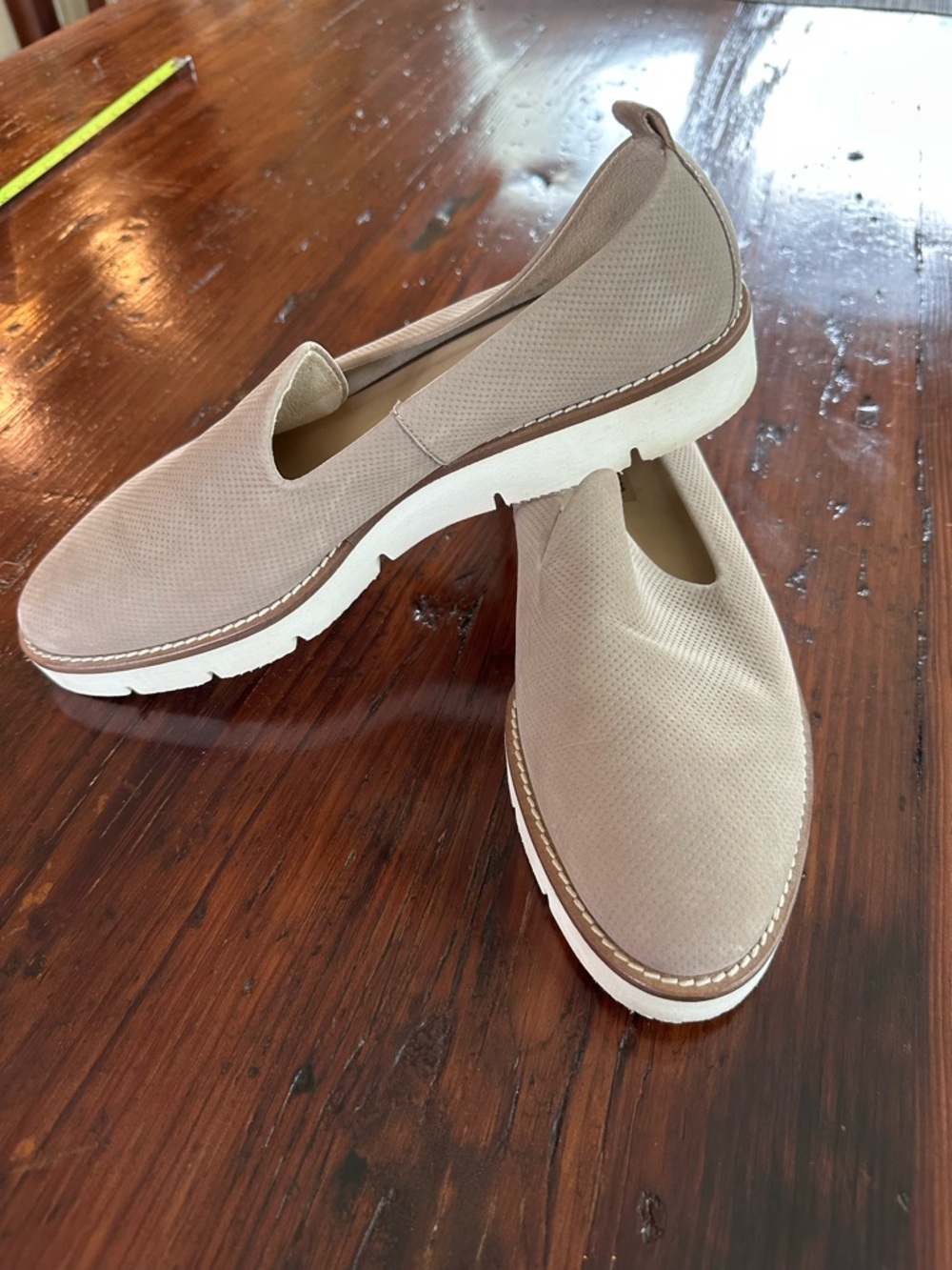 Paul Green Slip-On Casual Women's Loafers in Taupe